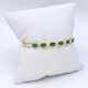 Pulsera En Oro 18K Con Brillantes Y Esmeraldas Pulsera En Oro 18K Con Brillantes Y Esmeraldas