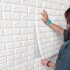 Revestimiento Pared Adhesivo Facil Colocacion Piedra X5 Uni Color Variante Blanco