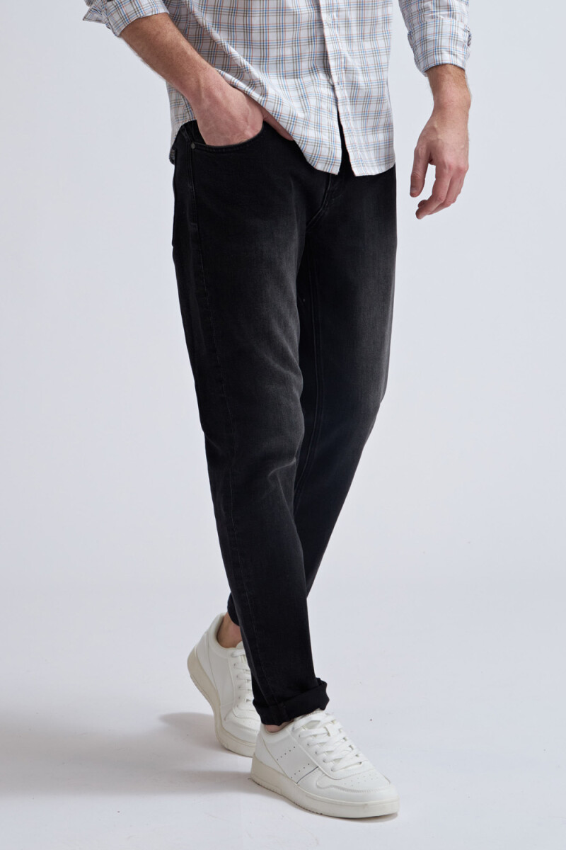Pantalón de jean slim Gris