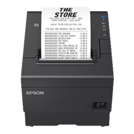 Epson - TM-T88VII - Impresora de recibos - Monocromo - Línea térmica - Rollo (7,95 cm) - 180 ppp - 500 mm/segundo - Wi-Fi / USB Epson - TM-T88VII - Impresora de recibos - Monocromo - Línea térmica - Rollo (7,95 cm) - 180 ppp - 500 mm/segundo - Wi-Fi / USB