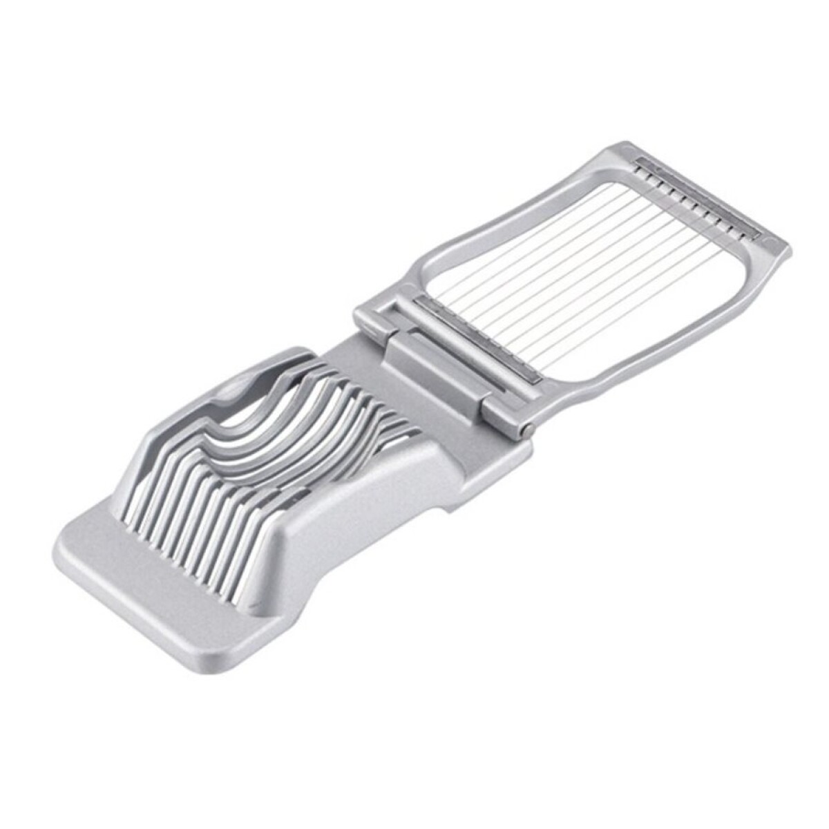 CORTADOR DE HUEVO ALUM. ALAMBRE ACERO INOX. 13.5X8CM 