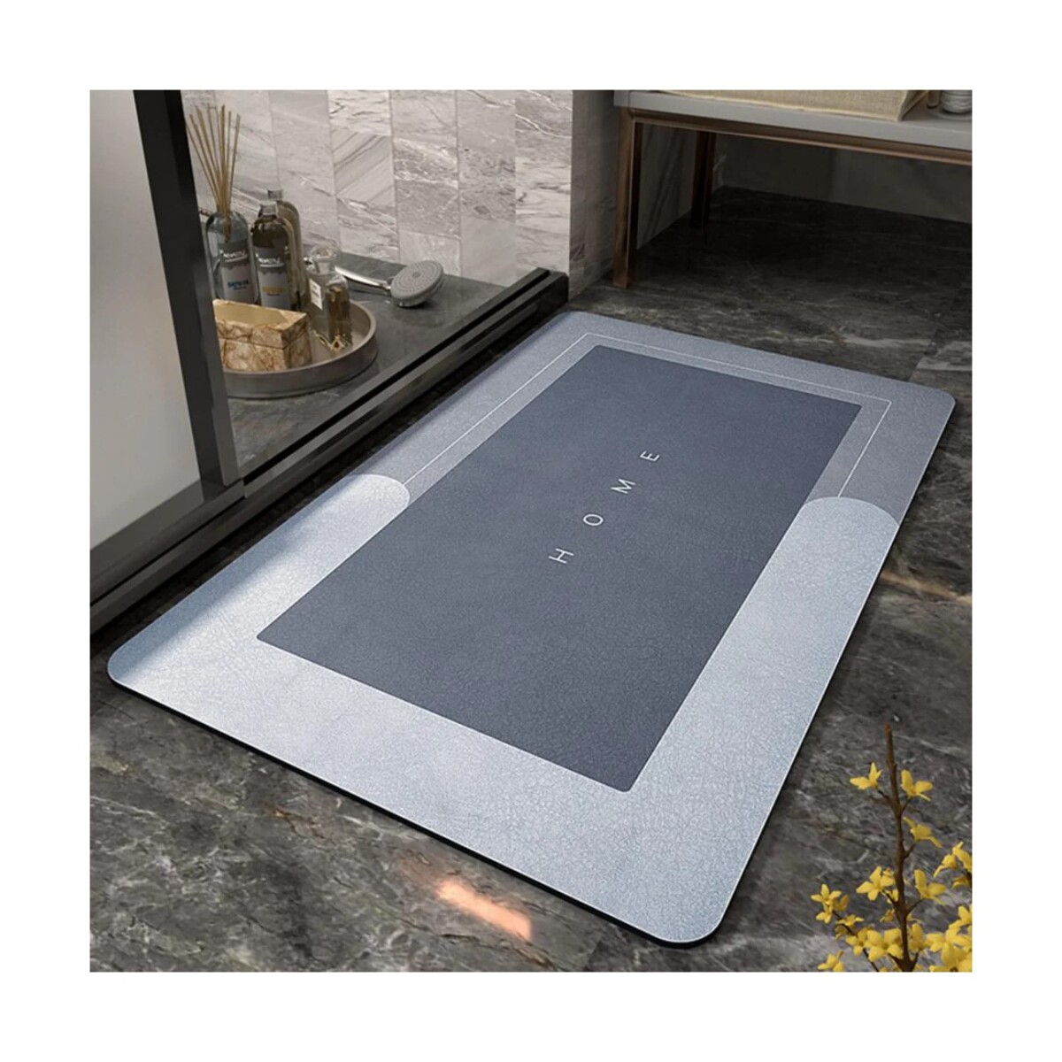 ALFOMBRA HOME SUPER ABSORBENTE ANTIDESLIZANTE 40*60CM 