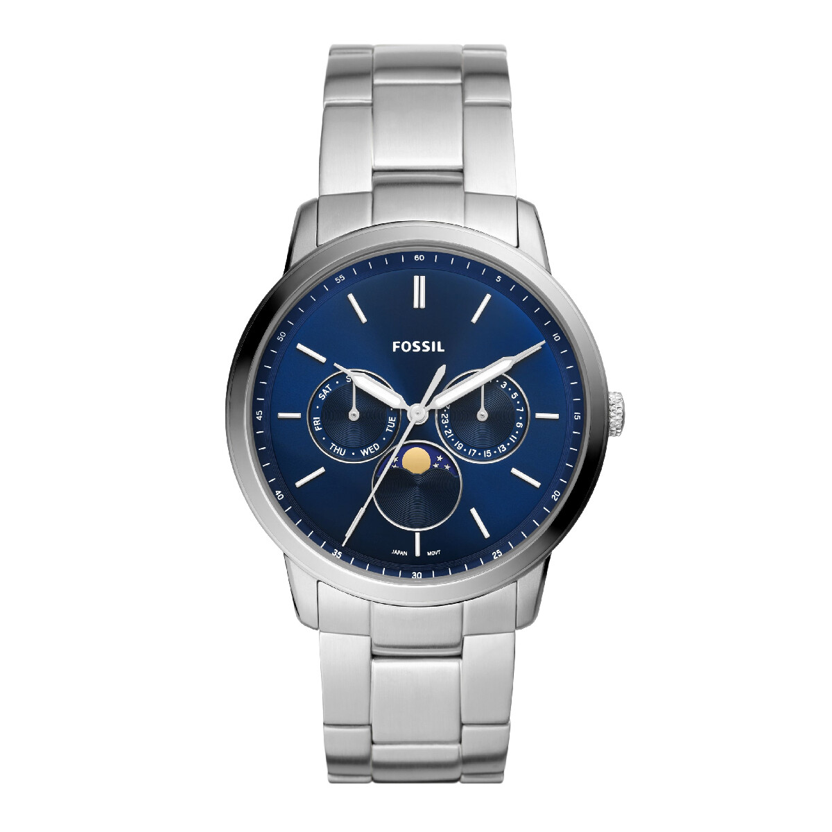 Reloj FOSSIL NEUTRA Acero Plateado Esfera 42mm 