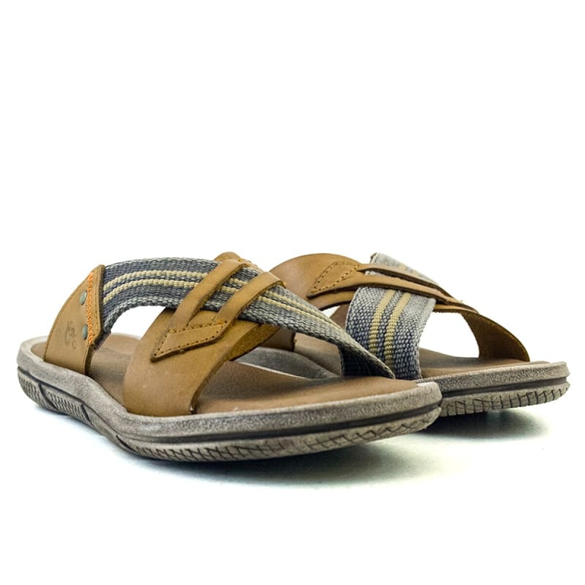 Sandalias Country Tiras Cruzadas de Hombre - 8301 - Ambar 