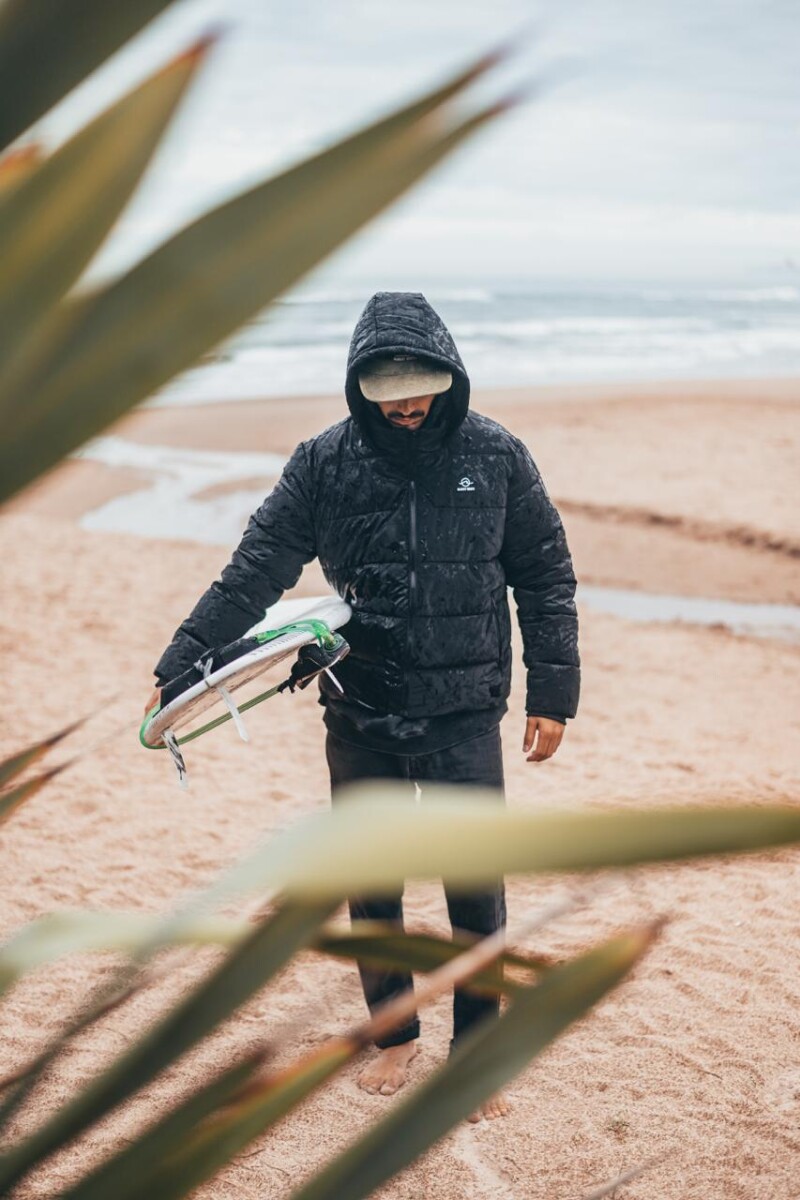 Campera Abrigo Wet / Negro - Preventa U