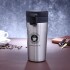 Pack X2 Vaso Taza Térmico Botella 380ml Abre Facil Cafe Te Color Variante Plateado