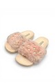 SANDALIA FAJA PELUDITA PERLAS KIDS Rosa