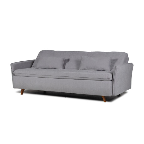 Sofá Cama Maira - C/Brazos - Tela Microfibra 10286 (Gris)