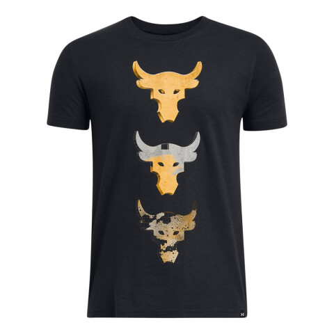 UA Pjt Rck B Three BB SS-BLK BLK-001