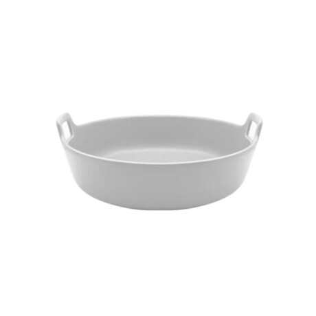 Bowl con Asas de Ceramica 30X29cm Blanco