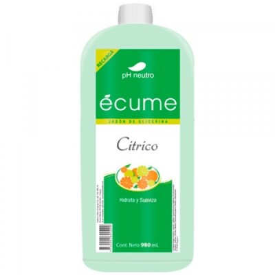 Jabón Ecume Cítrico 980 Ml. Repuesto Jabón Ecume Cítrico 980 Ml. Repuesto