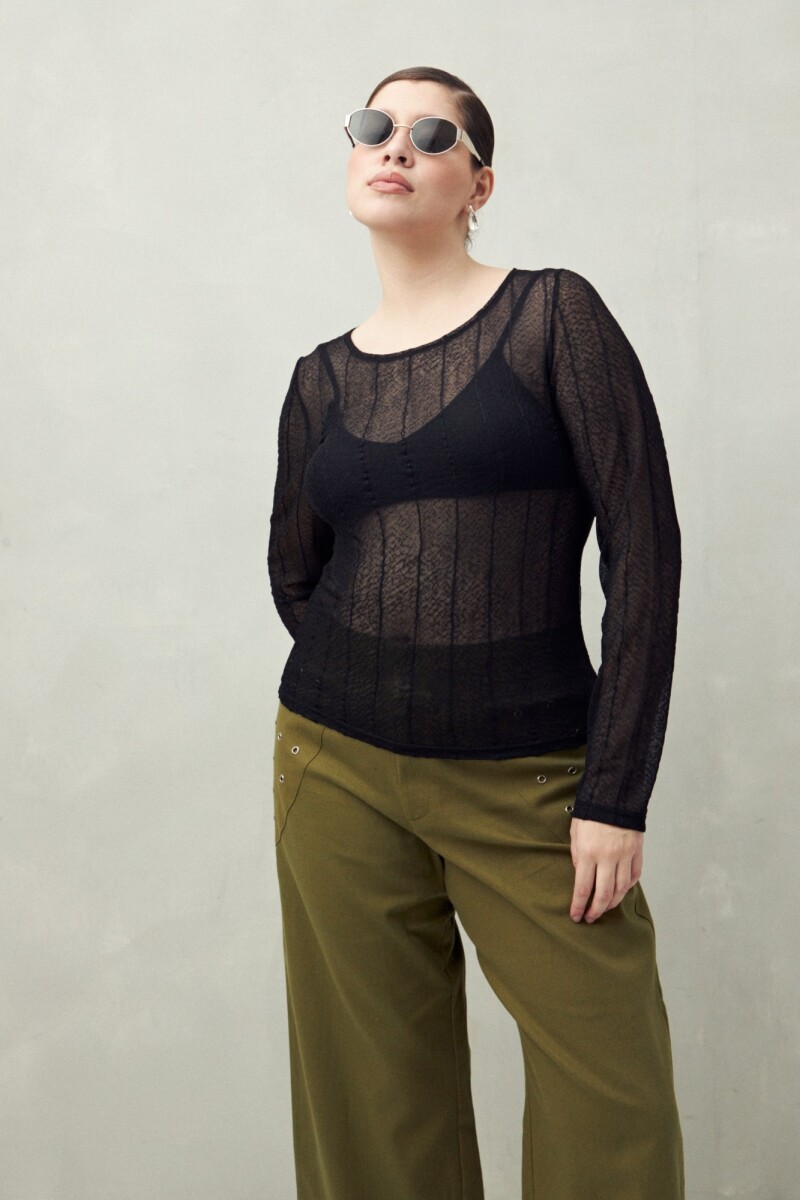 TOP FERNIE - Negro 