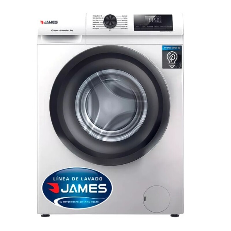 Lavarropas James Inverter Lr 8140 Inv Blanco 8kg Lavarropas James Inverter Lr 8140 Inv Blanco 8kg