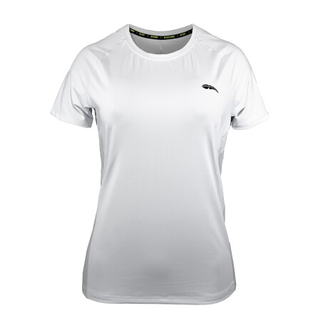 Remera Life Femenina Manga Corta Charrua Blanco