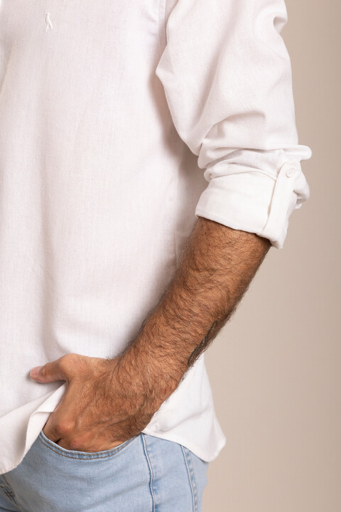 CAMISA DELON POLANCO Blanco