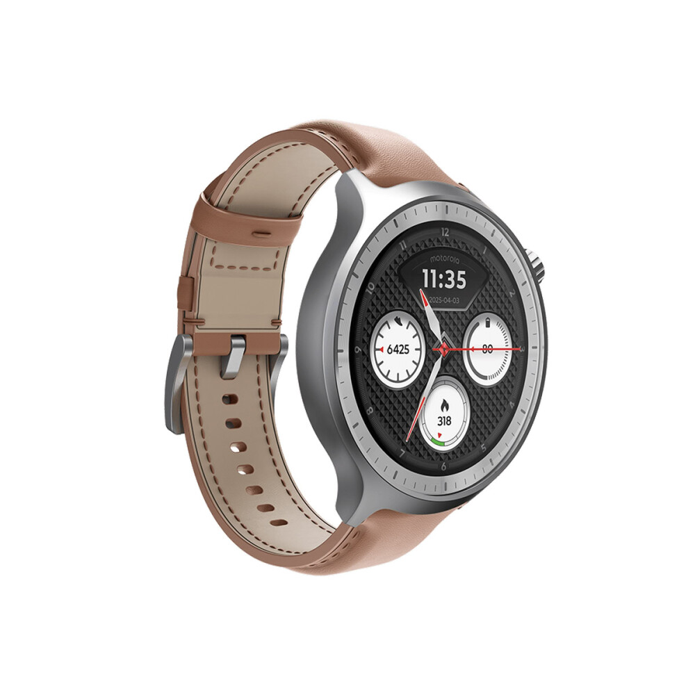 Smartwatch Motorola Moto Watch Cuero Mocha Mousse