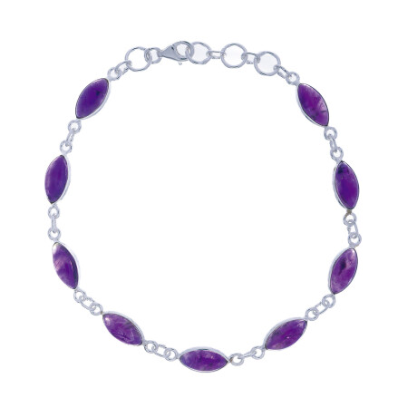 Pulsera de plata 925 con Piedras Pulsera de plata 925 con Piedras