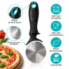 Cortador de Pizza en Acero Inoxidable Mango Ergonomico Cortador de Pizza en Acero Inoxidable Mango Ergonomico