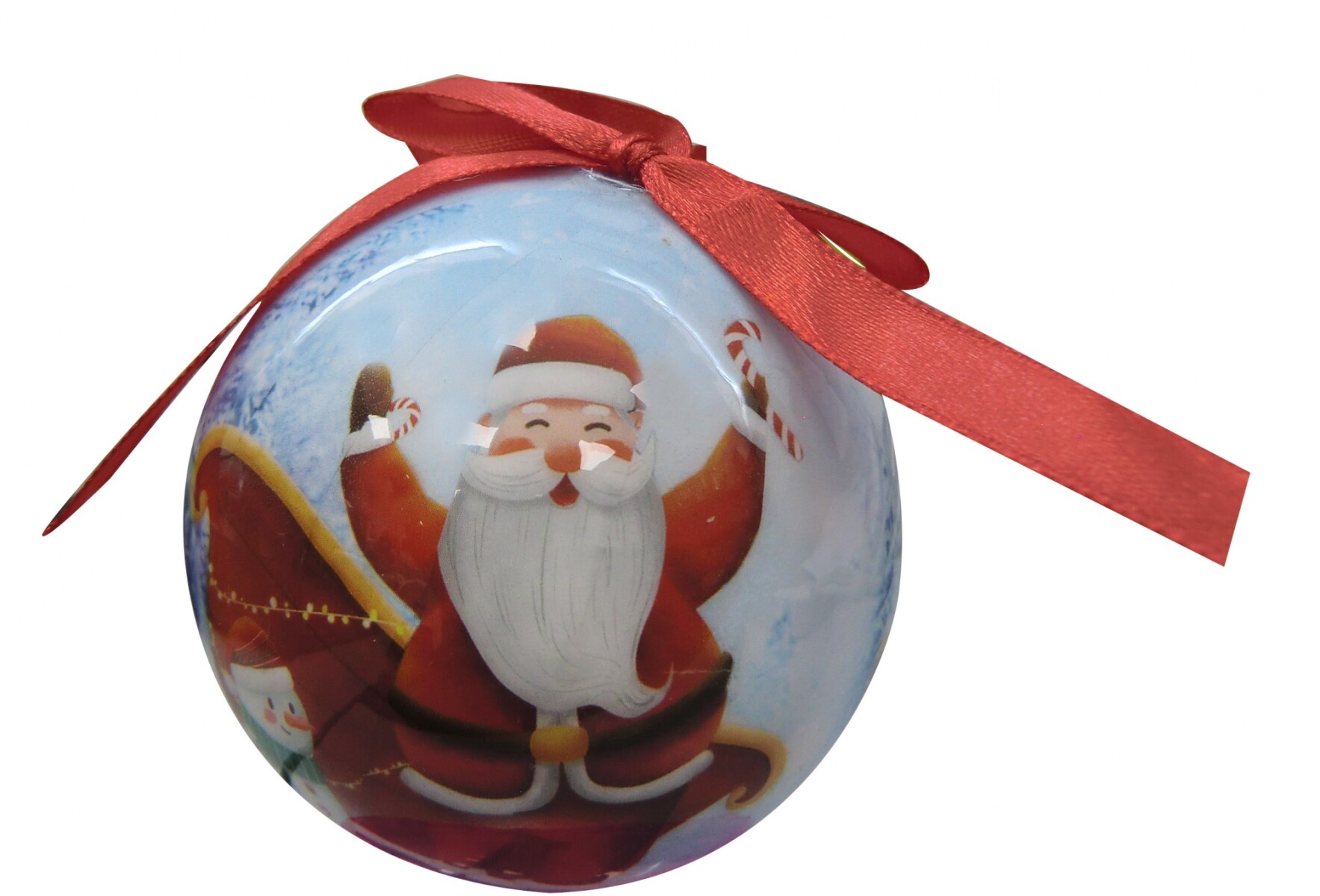 Chirimbolo Navidad Varios Diseños 7,5 cm - Papá Noel Trineo 