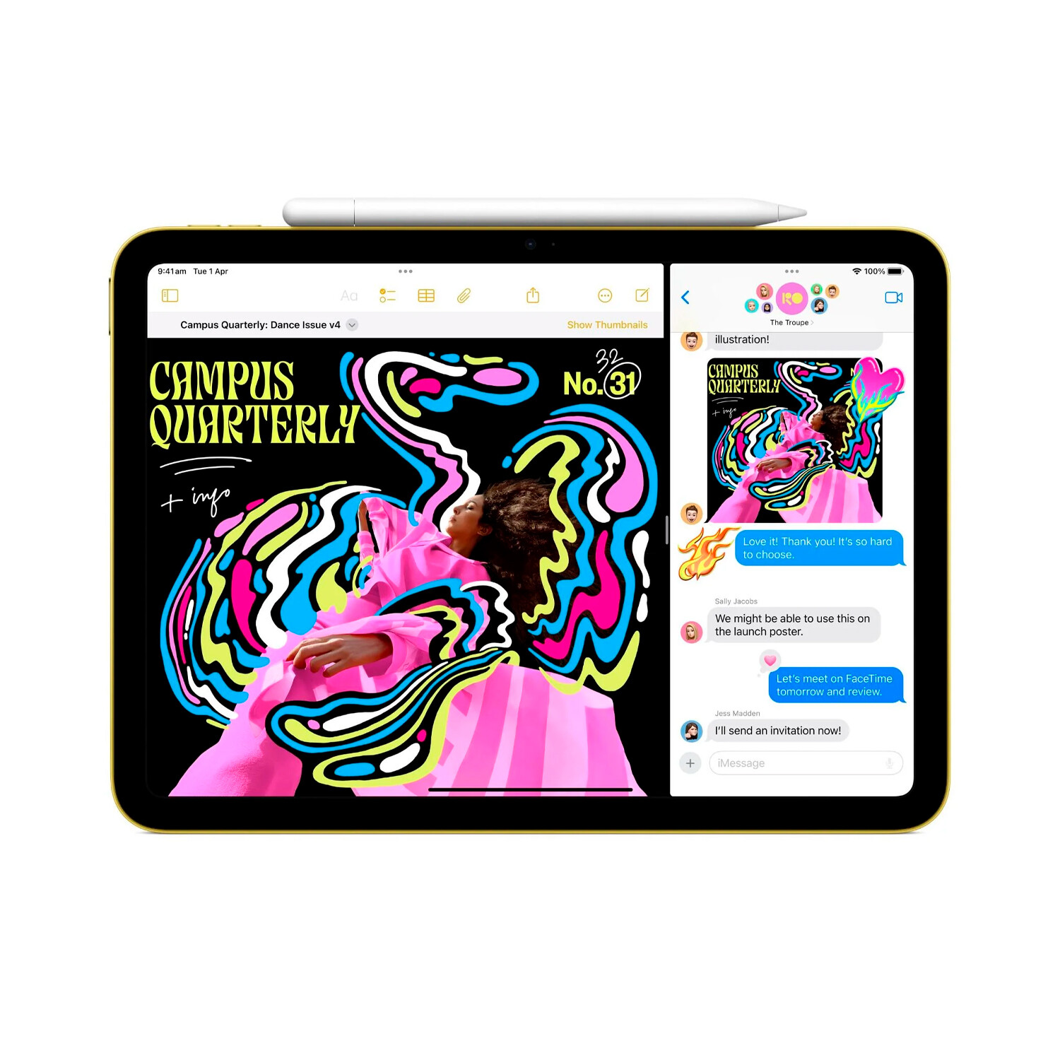 iPad 11 Wi-Fi 128GB Silver 2025 — MundoMac