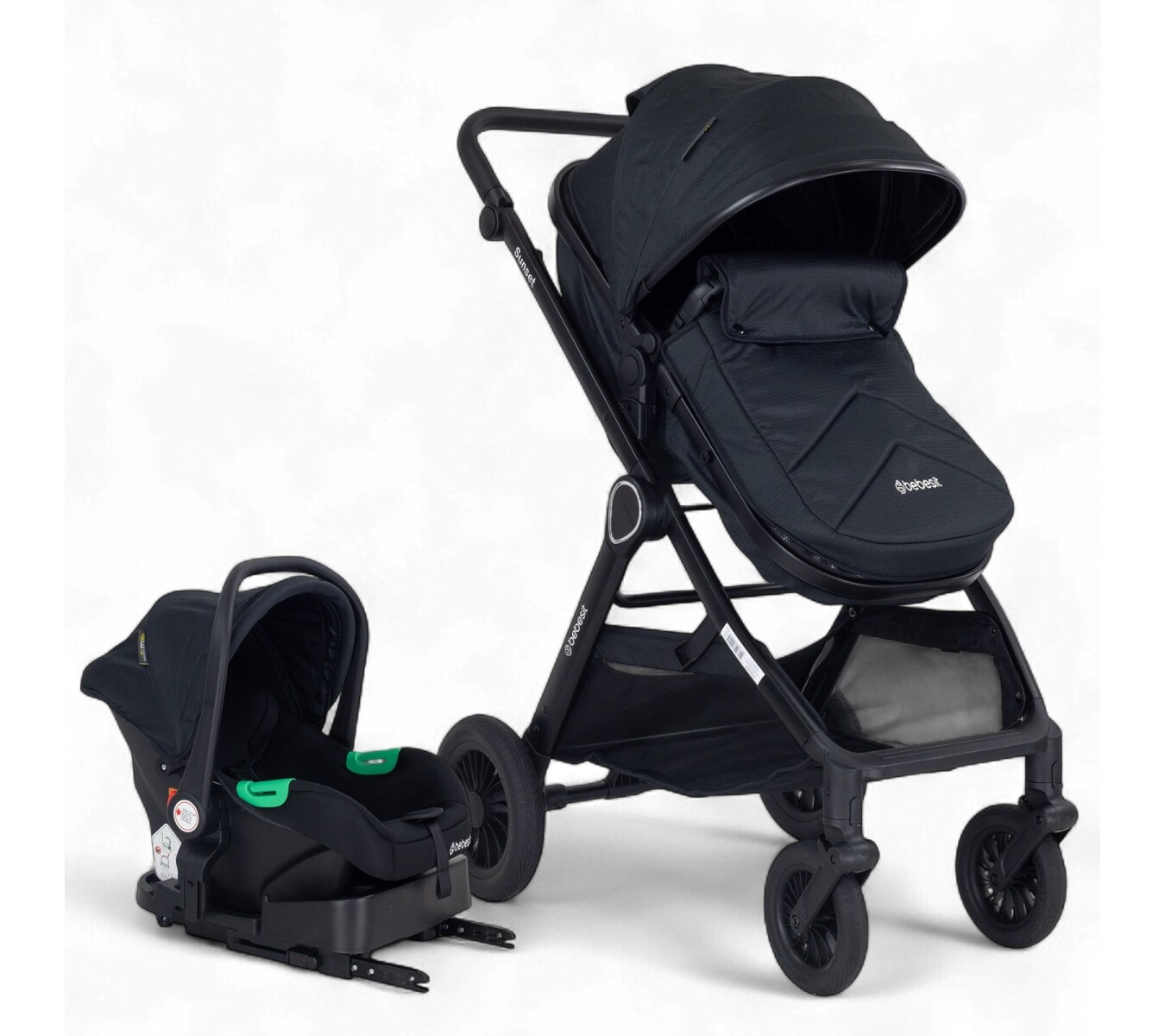 Coche SUNSET TS con Baby Silla y Base Isofix 