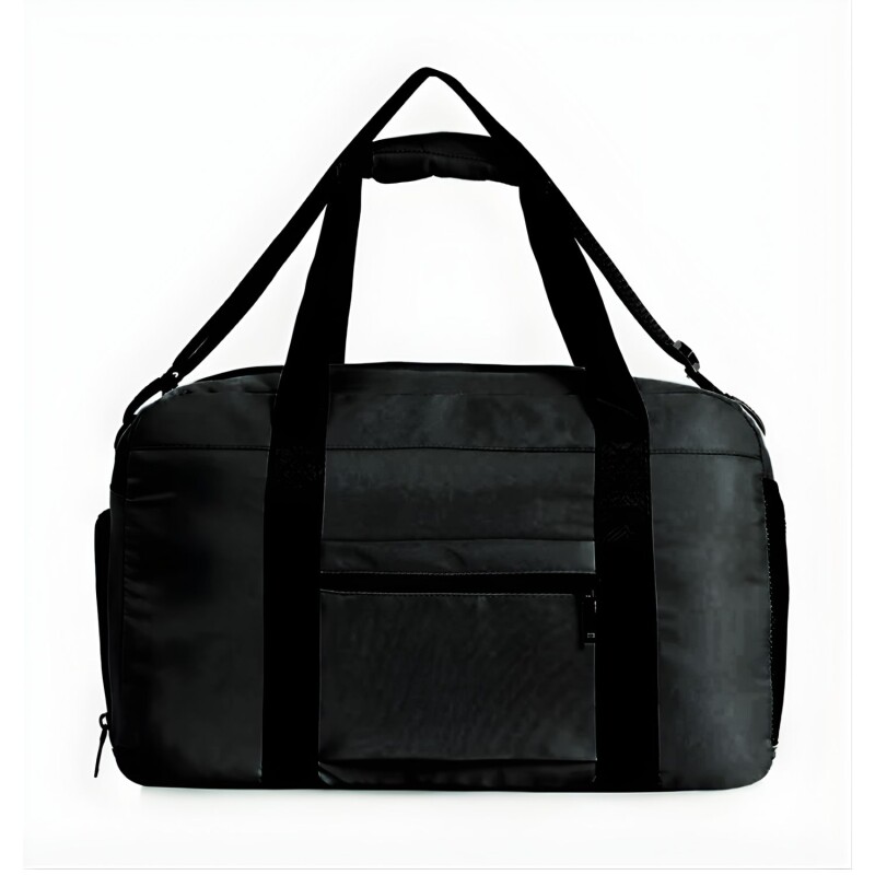 Bolso De Viaje Trendy Deportivo modelo Urbano Dama Negro