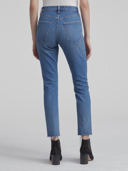 Jean ankle skinny con bolsillos, Pamela Azul