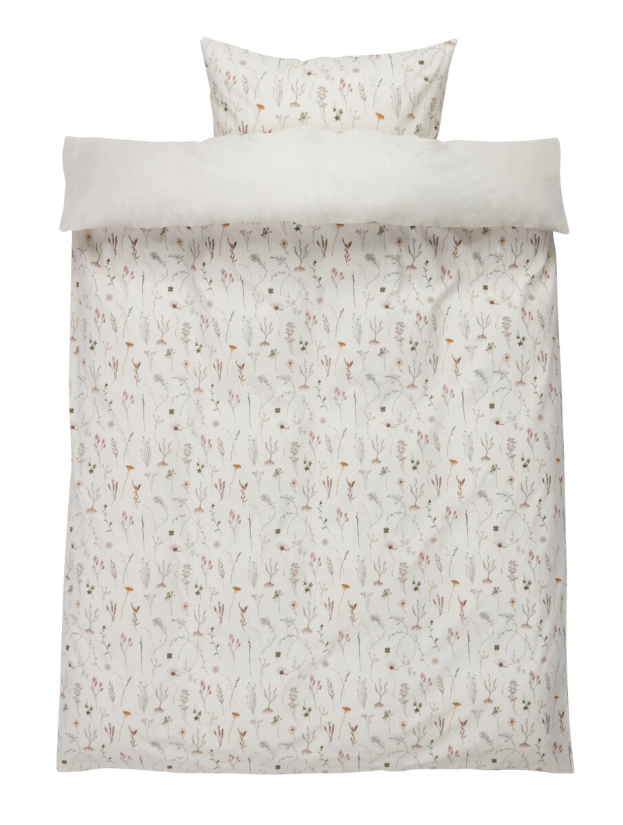 Juego funda nórdica SUSSI 155x220 blanco 