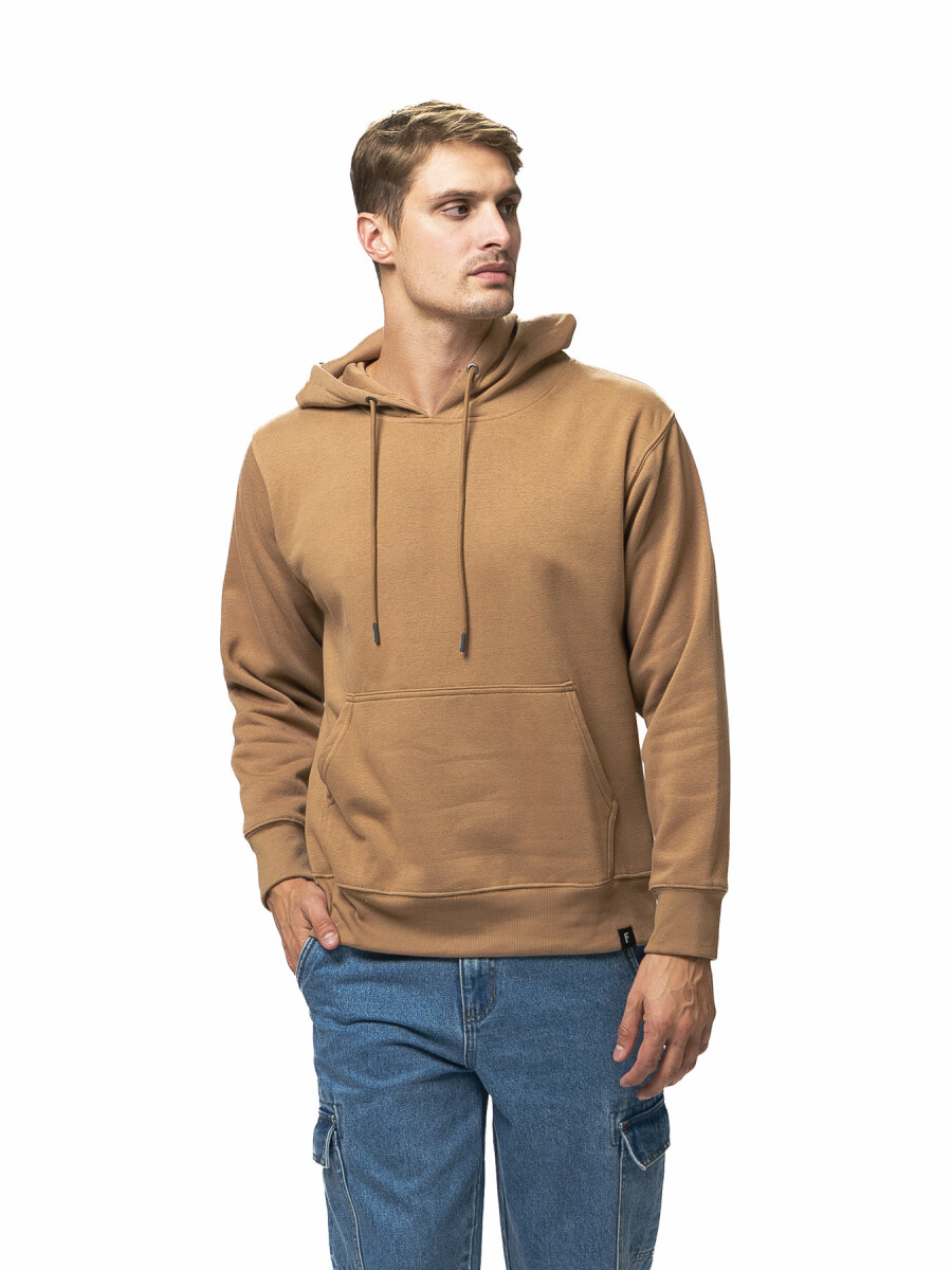 Canguro de Felpa Liso - Tostado 