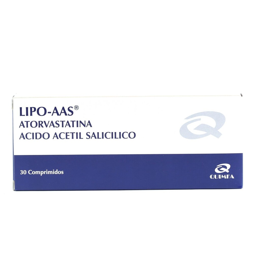 LIPO AAS CJ X 30 COMPRIMIDOS única