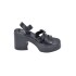 SANDALIA 35-40 BLACK ´PU