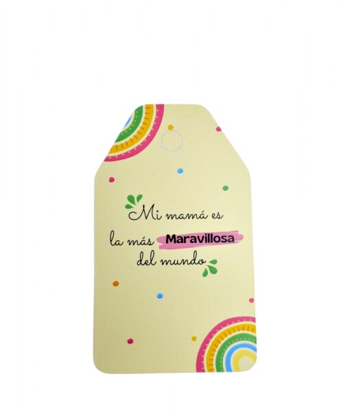 Tag colgante día de la madre. DISEÑO 14