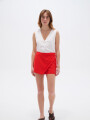 Short Arvim Rojo Anaranjado