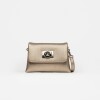 Mini bag Leisure en efecto cuero graneado Metalizado