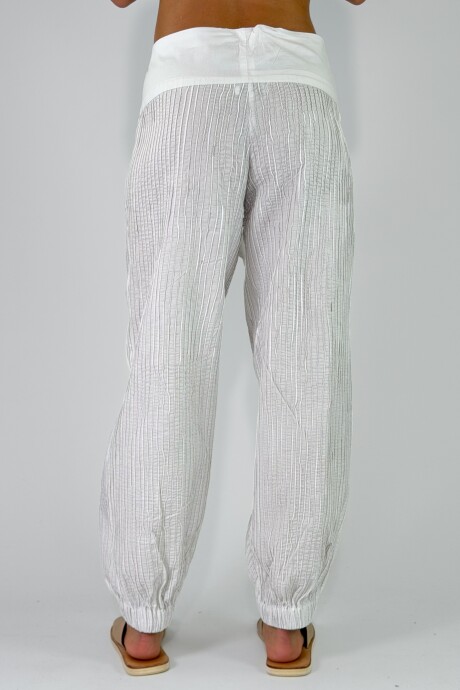 PANTALON SABA Blanco