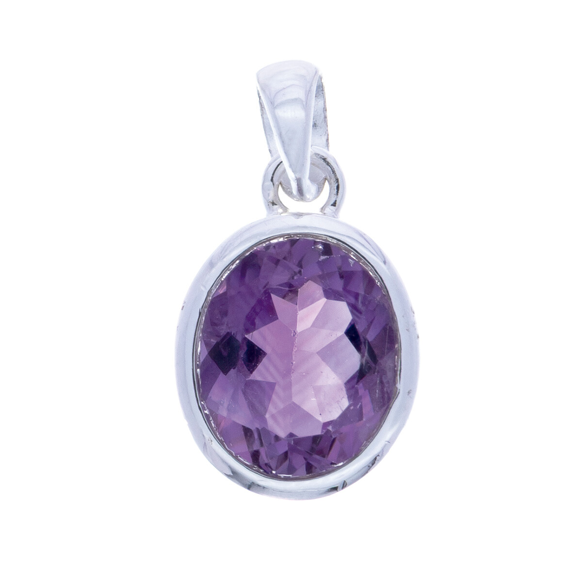 Dije de plata 925 AMATISTA 