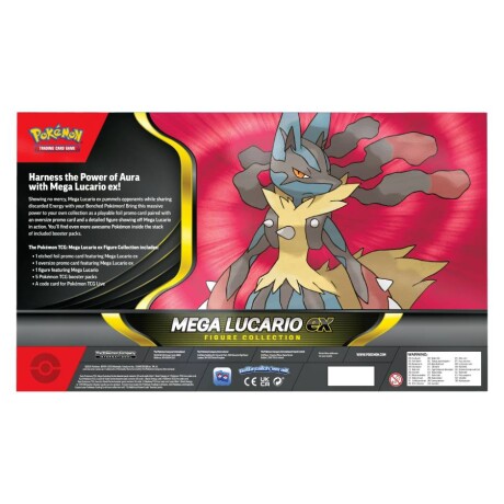 Pokémon TCG: Mega Lucario Ex - Figure Collection - Master Case [Inglés] Pokémon TCG: Mega Lucario Ex - Figure Collection - Master Case [Inglés]