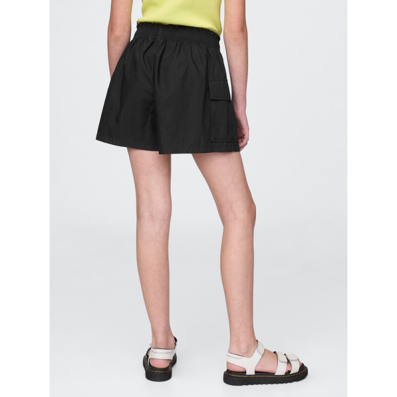 WOV PO UTILITY CARGO SHORT BLACK 22