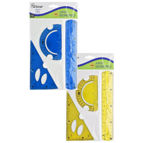 JUEGO DE GEOMETRIA 3PCS JUEGO DE GEOMETRIA 3PCS