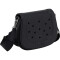 Crossbody Crocs Nylon Crossbody Bag Unisex Black