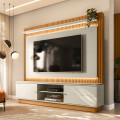 RACK MODELO GUARARAPES CON CINTA LED NATURE/OFF WHITE Rack Modelo Guararapes Con Cinta Led Nature/off White
