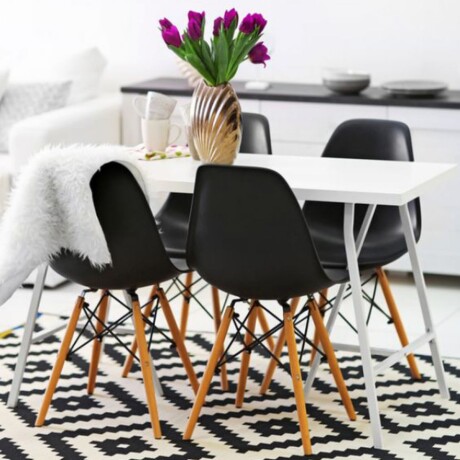 Silla Eames Negra - P05-3010 001