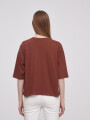 Remera Ahrnia Chocolate