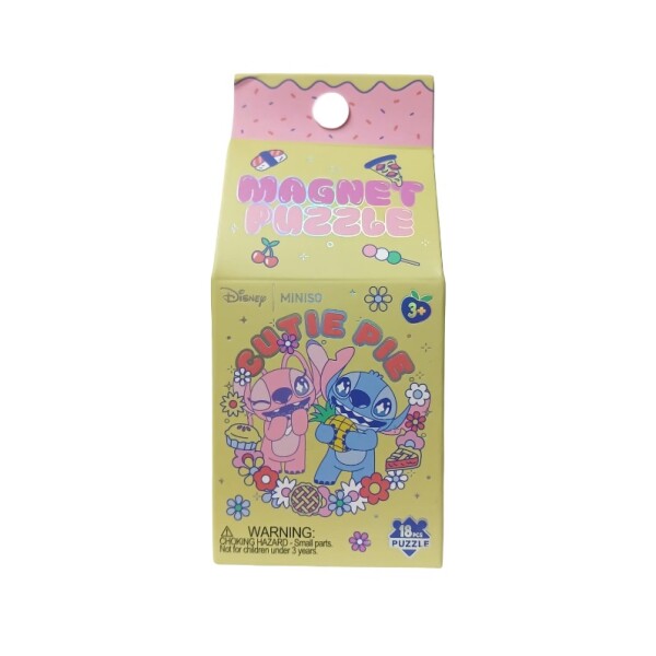 Puzzle magnético Stitch amarillo