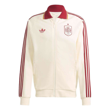 Campera Presentación Segunda Equipación España De Hombre Blanco