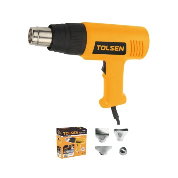 PISTOLA DE CALOR 1000W A 2000W TOLSEN Pistola De Calor 1000w A 2000w Tolsen
