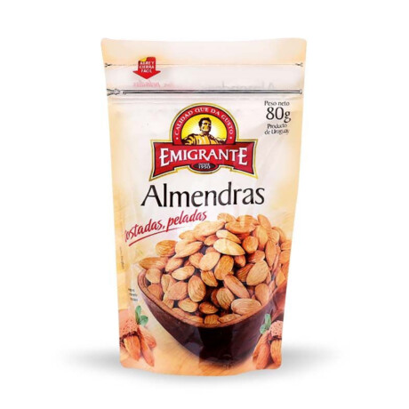 Almendra Emigrante Tostadas 80g Almendra Emigrante Tostadas 80g