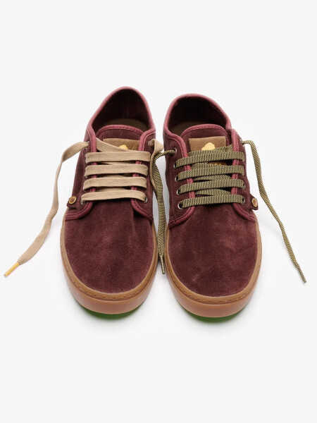 SHOES SATORISAN HEISEI SUEDE GARNET