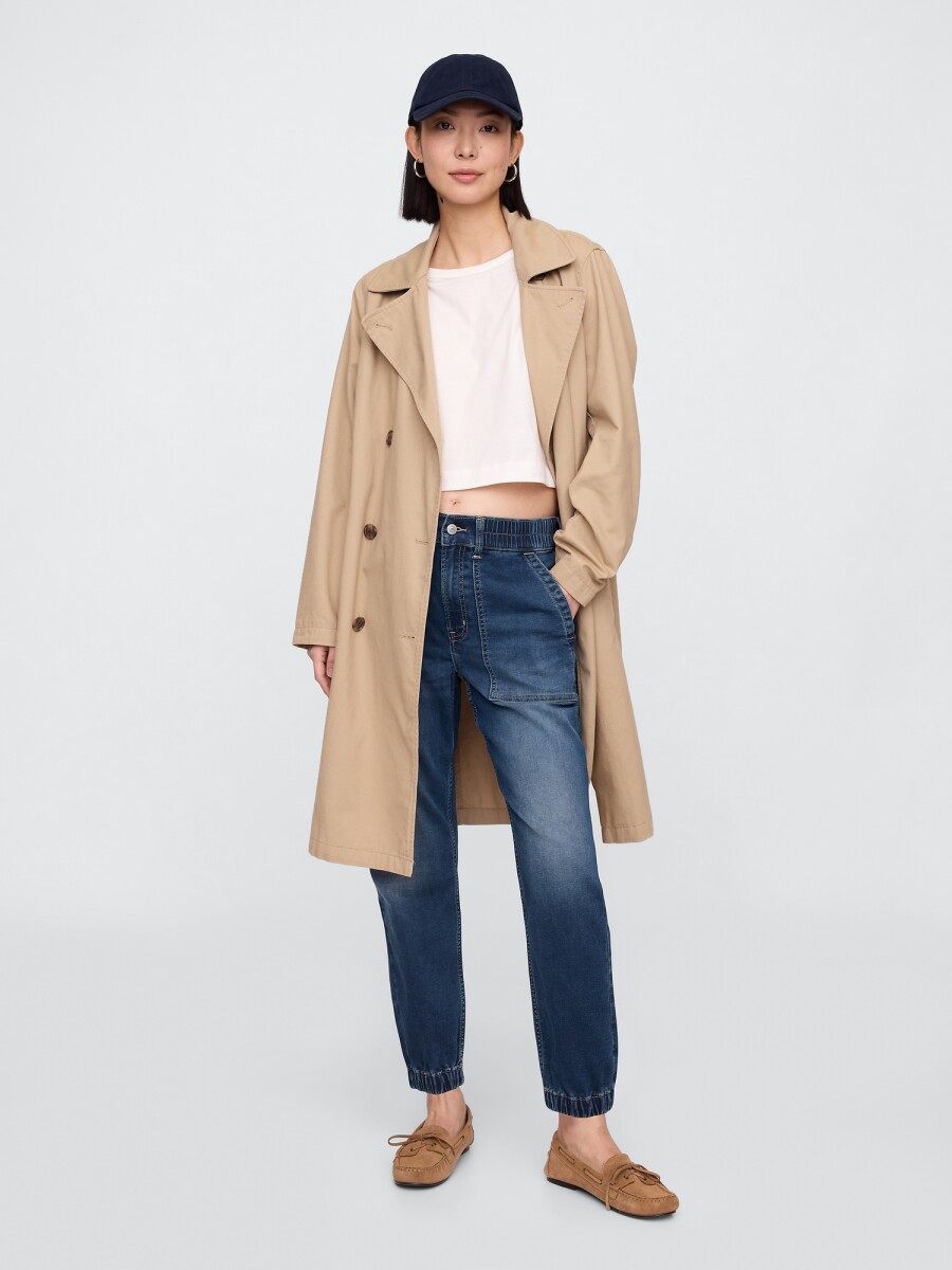 Jean Jogger Mujer - Medium Wash 