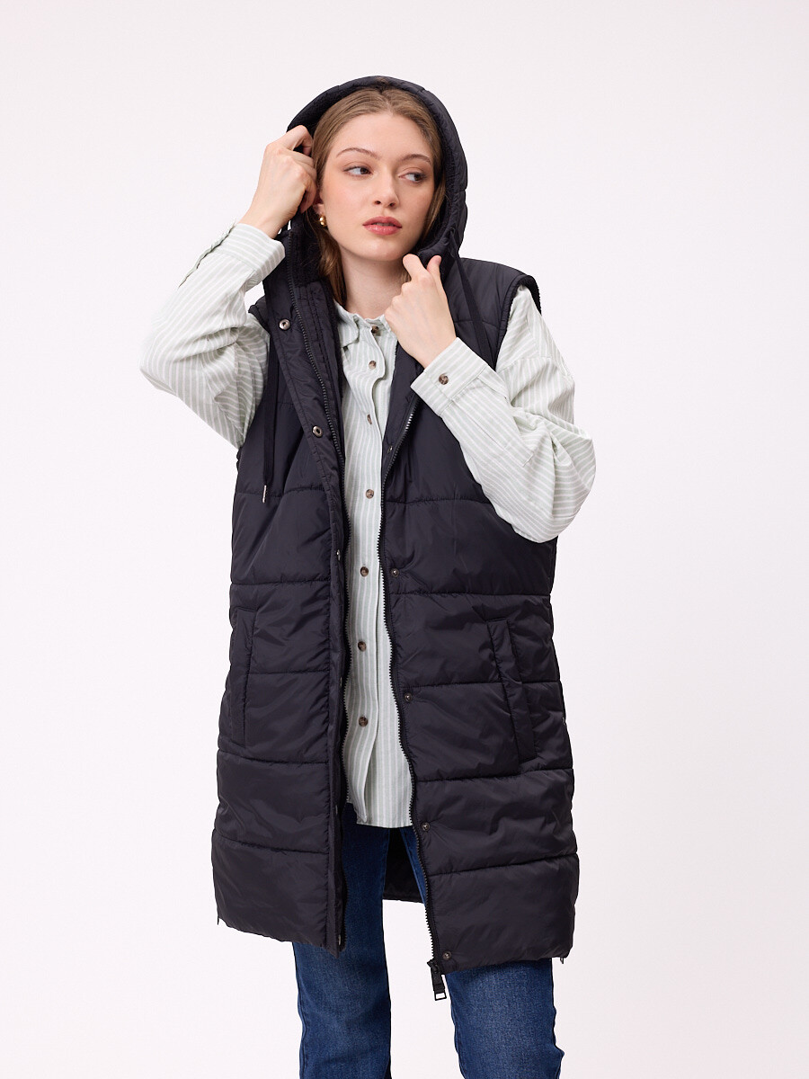 CHALECO DINLO RUSTY - Negro 